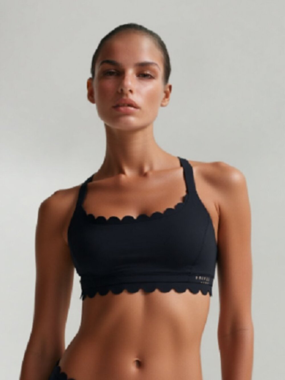 Liveli, Scalloped Bikini Top by Ted Baker